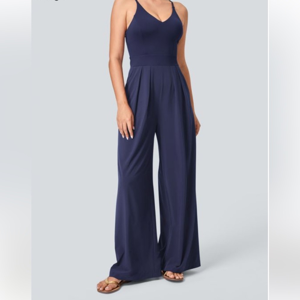 HALARA Navy Blue Jumpsuit